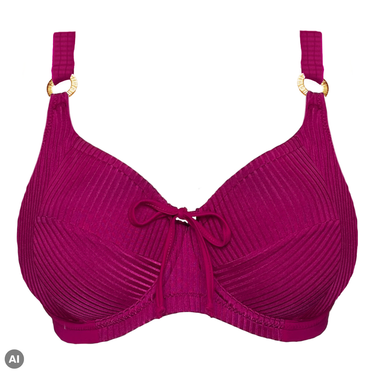 Hibiscus Elegant Vollschalen-Bikinitop